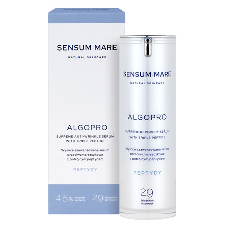 Algopro wysoce zaawansowane serum przeciwzmarszczkowe z potrójnym peptydem 30ml