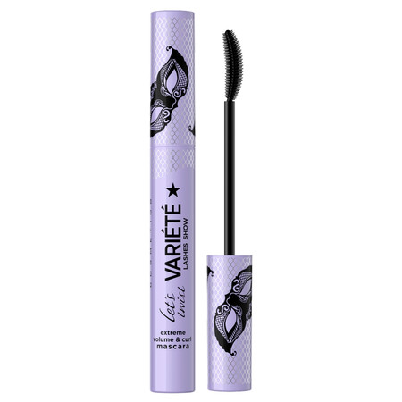 Variete Lashes Show Let's Twist Mascara tusz do rzęs podkręcający i zwiększający objętość Black 10ml