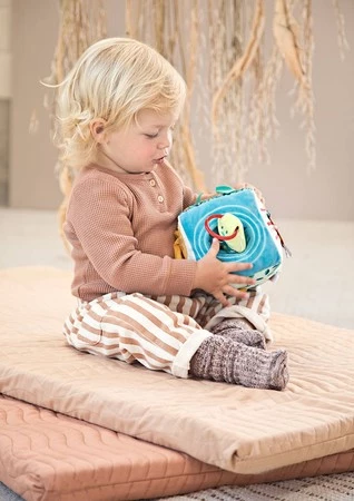 LILLIPUTIENS Kostka dźwiękowa wielofunkcyjna Dżungla 9 m+