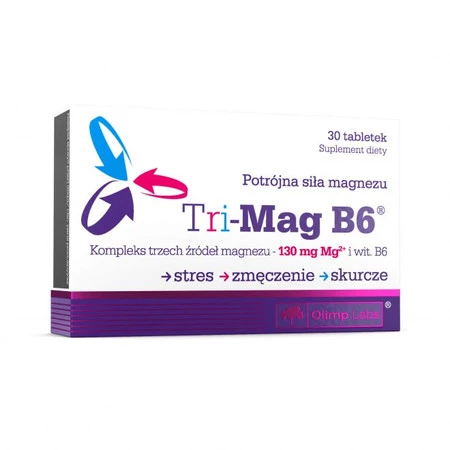 Olimp Labs Magnez TRI-Mag B6 - 30 tabl.