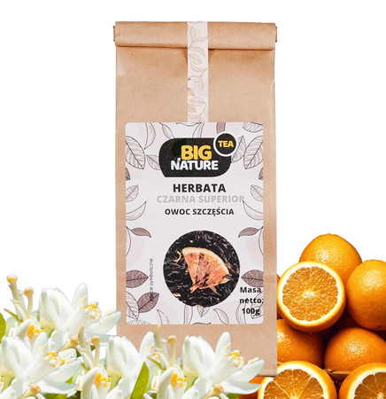 Herbata czarna EARL GREY OWOC SZCZĘŚCIA 100g
