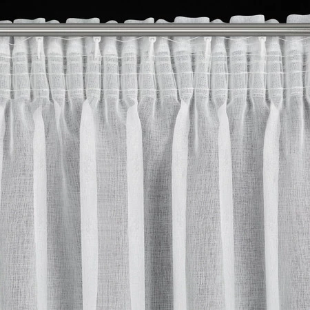 ZASŁONA GOTOWA GLORI NA TAŚMIE 140 X 270 CM BIAŁY