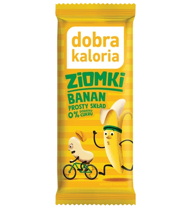 DOBRA KALORIA Baton Ziomki banan & nerkowce 32g KUBARA