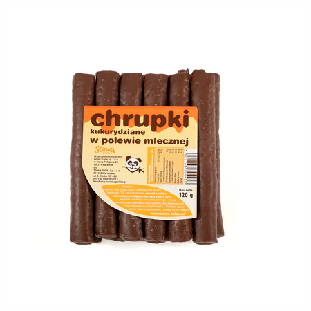 Chrupki kukurydziane w polewie czekoladowo-mlecznej 120 g