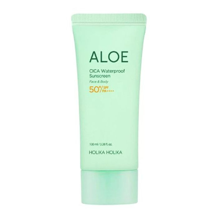 Aloe Cica Waterproof Sunscreen wodoodporny krem przeciwsłoneczny do ciała i twarzy SPF50+ PA++++ 100ml - Nabea.pl
