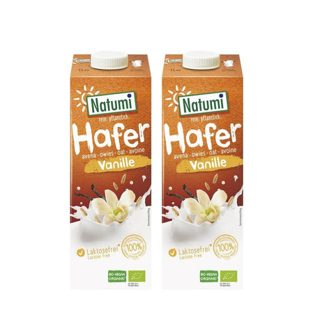 Zestaw: 2x NATUMI Napój owsiano-waniliowy BIO 1L