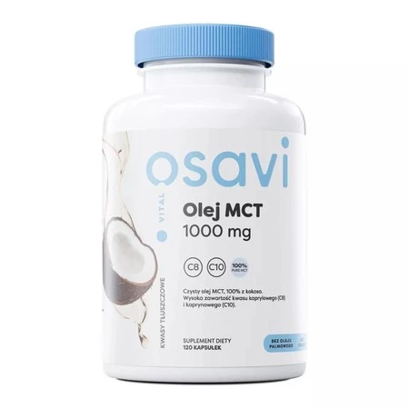 Olej MCT 1000 mg (120 kaps.)