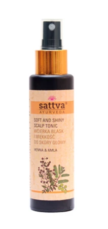 Sattva - Wcierka do skóry głowy Blask i Miękkość Henna & Amla 100ml