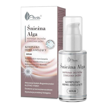 Śnieżna Alga Kompleks odmładzający – serum 30ml - AVA