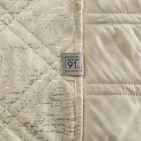 NARZUTA D91 LUIZ 200 X 220 CM KREMOWY