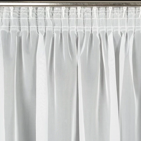 FIRANA GOTOWA LUCY NA TAŚMIE 140 X 270 CM BIAŁY