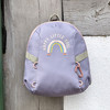 Lassig Plecak do przedszkolaTiny Outdoor Rainbow pastel lilac