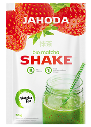 AMYLON SHAKE Z MATCHĄ I TRUSKAWKAMI BEZGLUTENOWY BIO 30 g