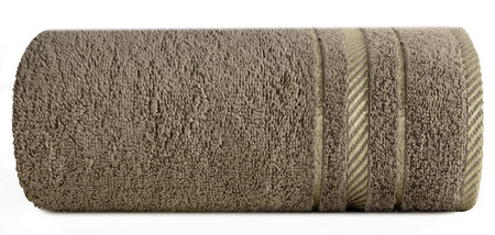 Ręcznik Koral (04), 50 x 90 cm, Brązowy