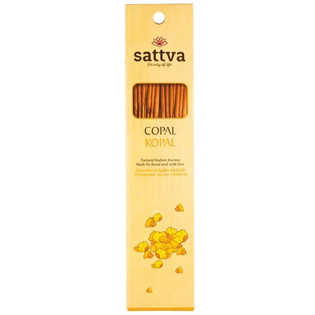 Sattva Kadzidełka Kopal Sattva Ayurveda uzdrawiająca moc żywicy 30 g