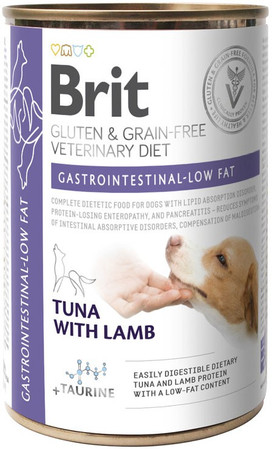 BRIT GF Veterinary Diet GASTRO INTESTINAL Low Fat Dog 400g
