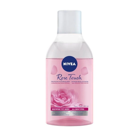 Rose Touch micelarny płyn dwufazowy z organiczną wodą różaną 400ml