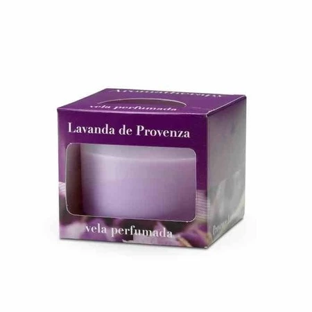 CM - Świeca Cordoba 9x7,5cm. Lavender, violet
