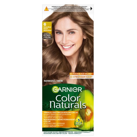 Color Naturals Creme krem koloryzujący do włosów 6 Ciemny Blond