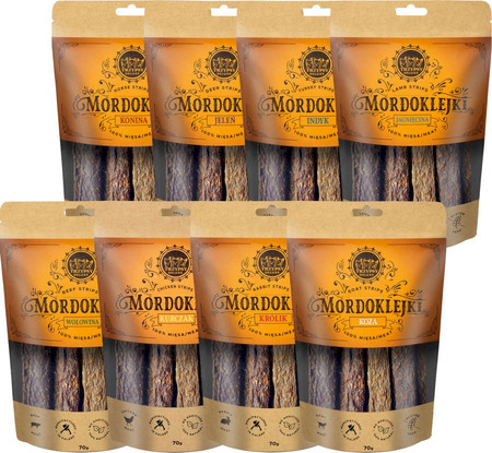 HAPPY SNACKY TRZYPSY Mordoklejki Wołowina 70g