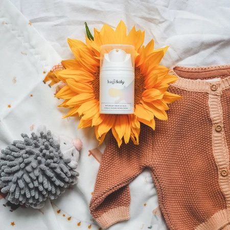 Hagi Baby − Naturalny krem do buzi i ciała z olejem morelowym − 50 ml