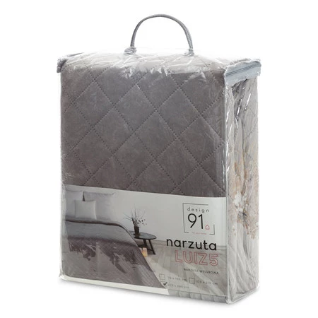 NARZUTA D91 LUIZ 5 220 X 240 CM SREBRNY