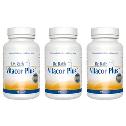 Zestaw 3x Dr Rath Vitacor Plus™ 90 kaps.