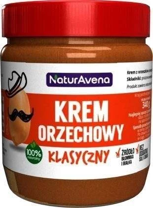 Naturavena Krem Orzechowy Klasyczny 340g