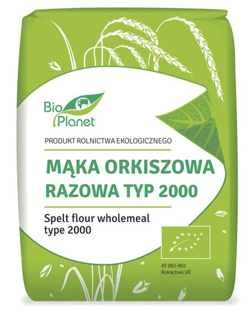 Bio Planet − Mąka orkiszowa razowa typ 2000 − 1 kg