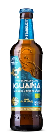 IGUANA PIWO BEZALKOHOLOWE METABOLIZM BIO 475 ml