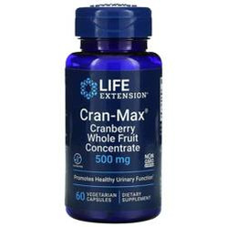 Life Extension Cran-Max Cranberry Whole Fruit Concentrate Koncentrat Żurawiny 60 kaps.