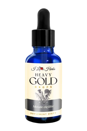 I LOVE HERRBS - HEAVY Gold Drops METALE CIĘŻKIE (50 ml)