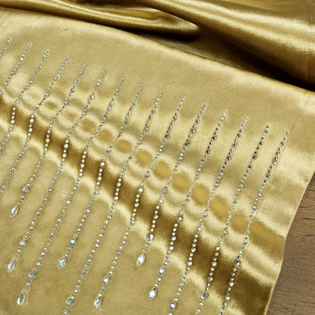 OBRUS ROYAL 3 35 X 220 CM ZŁOTY