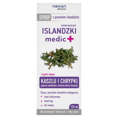 Nexon Islandzki Medic + Syrop 125ml