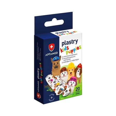 Plastry Kids Puppies 20 sztuk