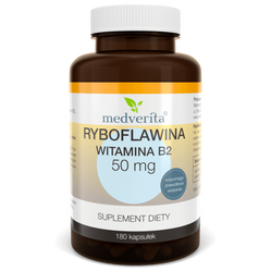 Medverita Ryboflawina Witamina B2 - 180 kaps.