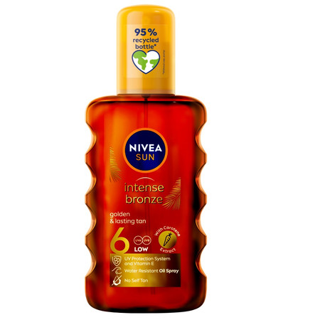 Sun olejek karotenowy do opalania w spray'u SPF6 200ml