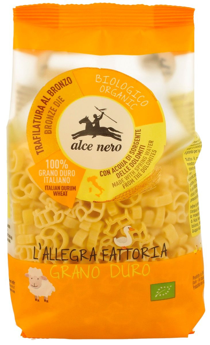 ALCE NERO MAKARON (SEMOLINOWY) FARMA BIO 250 g - Nabea.pl