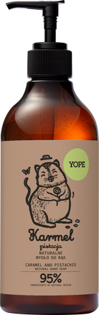 Yope Karmel & Pistacja – naturalne mydło do rąk 500ml