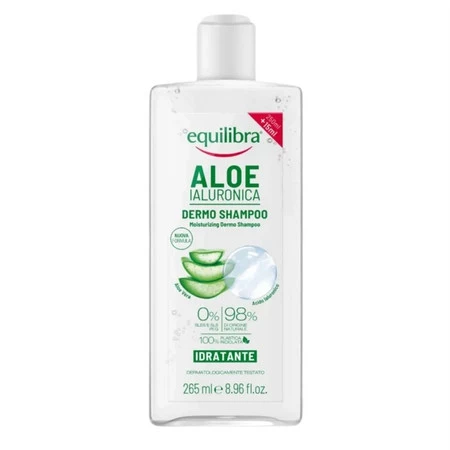 Equilibra − Nawilżający szampon aloesowy − 265 ml