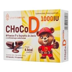 Pharmaverum ChocoD 1000IU 30 kaps
