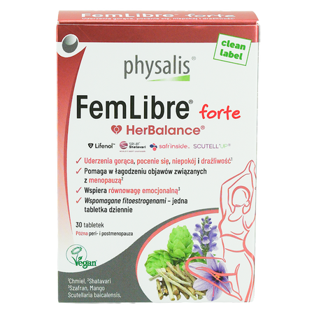 Physalis Herbalance FemLibre Forte 30 tabl.