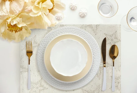 Podkładka świąteczna rozm.: 30 x 40 cm, kolor: kremowy