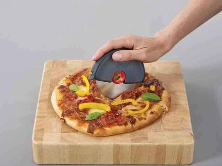 JJ - Nóż do pizzy Disc, grafitowy