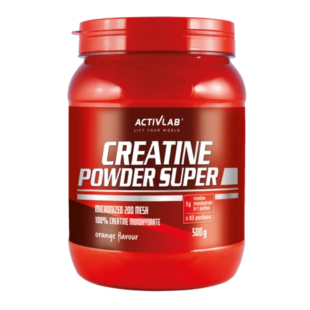 ACTIVLAB CREATINE POWDER SUPER Kreatyna 500g smak lemon