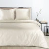 Komplet pościeli Linda, 160 x 200 cm, Kremowy