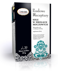 MIR-LEK LUDOWE RECEPTURY sole w drogach moczowych 30 saszetek