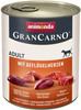 ANIMONDA Grancarno ADULT Wieprzowina Serca Drobiowe 800g