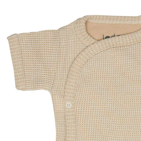 Lodger Body kopertowe niemowlęce krótki rękaw bawełniane beżowe Ciumbelle Ivory r. 80