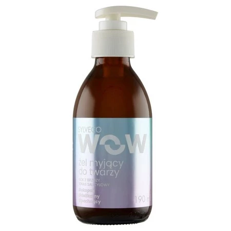 Sylveco Wow − Żel myjący do twarzy − 190 ml